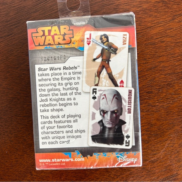 STAR WARS PACK - Yoda Lap Desk / Star Wars Rebels Playing Cards - Picture 10 of 13